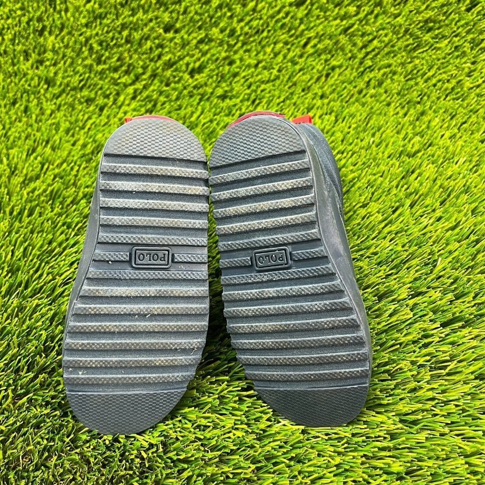 Polo Ralph Lauren Gabriel III Baby Size 7C Blue Casual Fleece Lining Shoes Boots - Picture 7 of 8